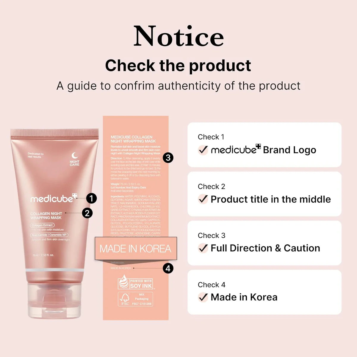 Medicube - Collagen Night Wrapping Mask 75ml