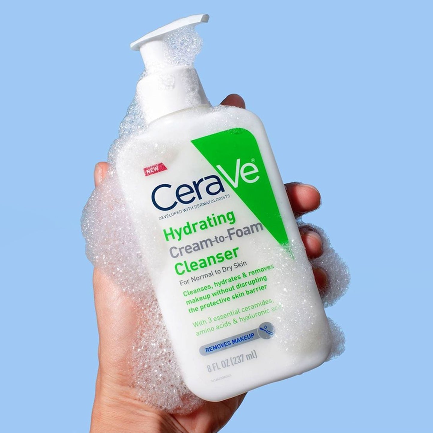 Cerave Hydrating Cream-to-Foam Cleanser 237 ML