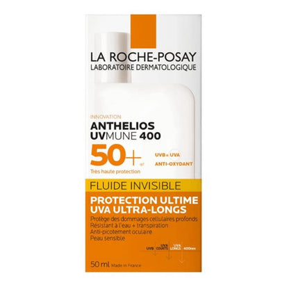 La Roche-Posay ANTHELIOS INVISIBLE FLUID FACIAL SUNSCREEN SPF 50+